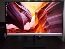 HP 27f 4K Gaming Monitor 27" Ultra HD 3840x2160p AMD FreeSync 2xHDMI DP Free P&P