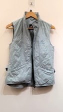 Ladies EURO-STAR Pale Blue Equestrian Gilet UK8 - CG C59