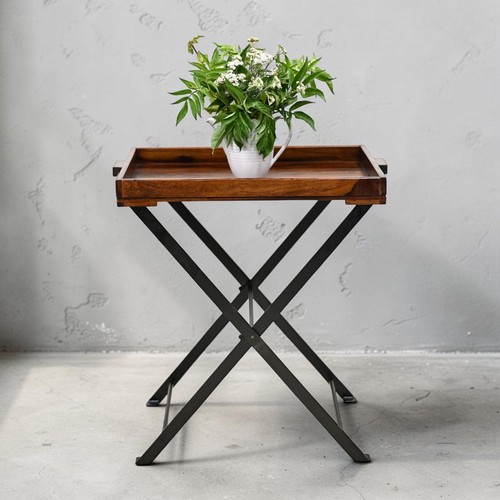 Mahogany butlers tray - butlers, /