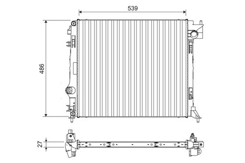 Fits valeo 701108 water - valeo,