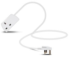 1M Extension Lead Single Gang