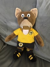Wolves / Wolverhampton Wanderers Wolfie Football Club Mascot Wolf Plush Soft Toy