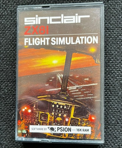 Sinclair zx81 flight simulator - sinclair,
