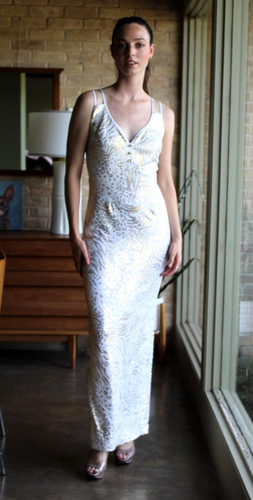 Vintage 1980s janine mesh - 1980s,