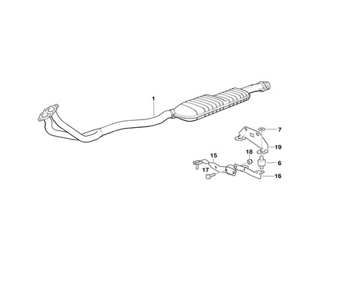 Bmw genuine catalytic - bmw,