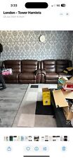 ROMA RECLINER SOFA PREMIUM LEATHER AIRE WARRANTY! SUITE SOFAS COUCH SALE 3+2+1