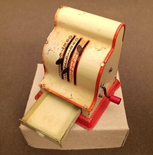 ORIGINAL Old Penny Toy ‘Cash Register’ - ‘Cash Register’, Germany, 1950, Tin