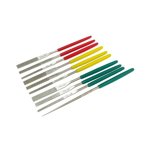 10pc diamond file flat - diamond,