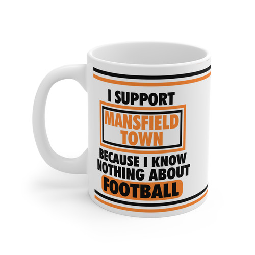 Mansfield town mug cup tea - mansfield,