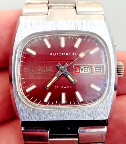 Vintage soviet men automatic - vintage, men's
