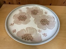 Denby Stoneware ‘Gypsy’ Pattern Dinner Plate 25.5 cm Diameter. Excellent