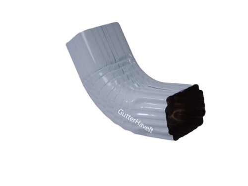 Aluminum downspout gutter - 1,