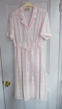 Womens Vintage Paul Poly Shirtwaister Dress size 14 great condition