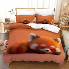 Red Panda Quilt Cover Duvet