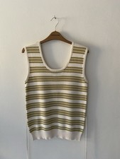 Paul Costelloe Dressage Fine Knit Sleeveless Top Size 3 (16-18) BNWOT