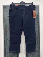 Ladies Peacock  Kate Crop Blue