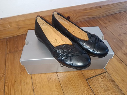Gabor claredon black leather - black,