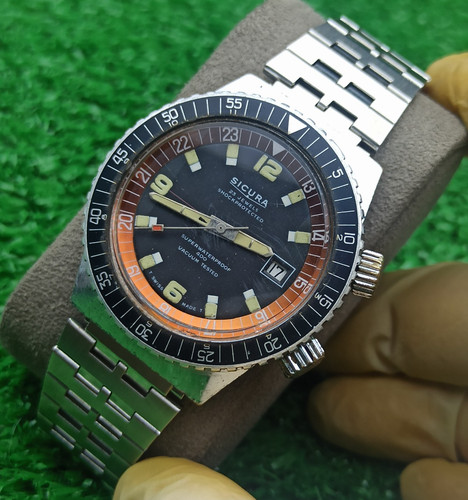 Vintage sicura breitling diver - breitling,