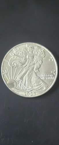 2007 american silver eagle - american,