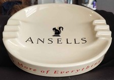 REDUCED - Vintage Ansells Ashtray - Pub Stuff / Home Bar / Breweriana