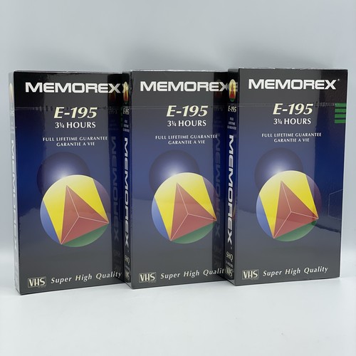 Memorex 195 vhs shq - e-195,