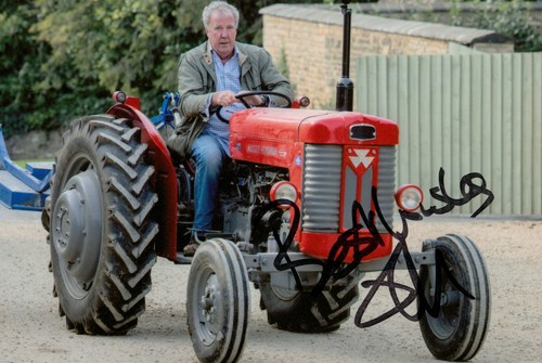 Jeremy clarkson hand signed - jeremy,
