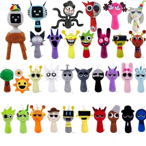 New sprunki game plush toys - new,