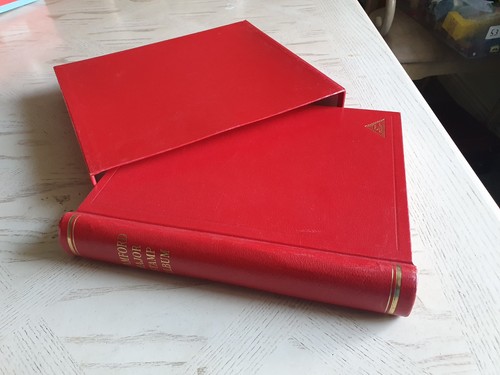 Stamford major stamp album red - stamp,