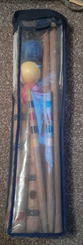 Vintage croquet set - croquet,