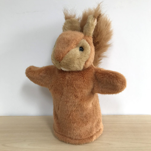 Red squirrel hand - squirrel,