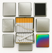 Metal Cigarette Case Holder