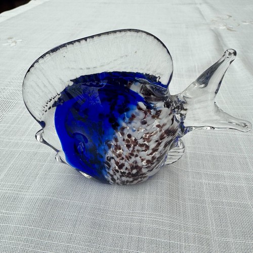 Hand blown art - art, blue