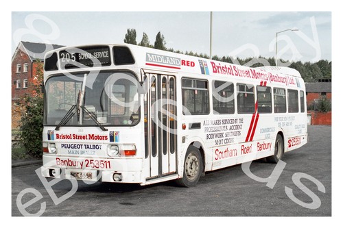 Bus photograph midland red - midland,