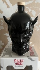 Fallen Angel Dark Rum Devil Bottle, Empty.