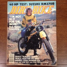DIRT BIKE AUGUST 1977 BOB