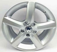 VW 15” Alloy Wheel Single Aspen POLO 6R 6C FOX Genuine Accessory