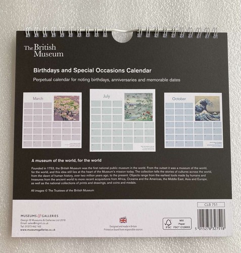 Perpetual wall calendar - perpetual,