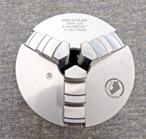 Bison 125mm jaw lathe - 125mm,