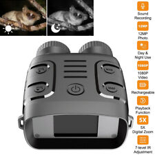 Night Vision Goggles 2.4" LCD Screen Day Night High-Power Binoculars Infrared UK