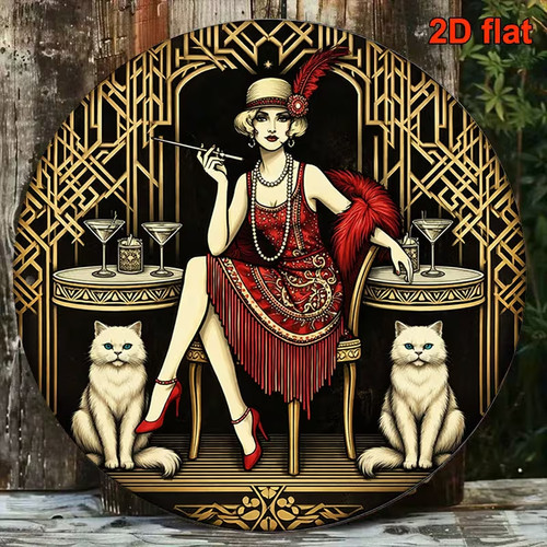 1920 art deco - art, flapper