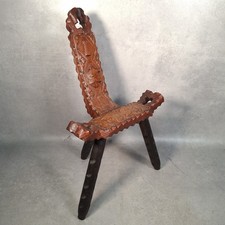 Vintage 3 Leg Birthing Chair