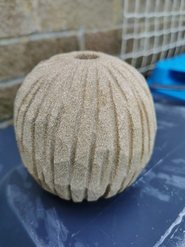 Real sandstone ball small - real,