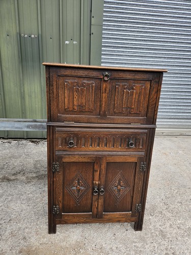 Antique jaycee solid oak linen - jaycee,