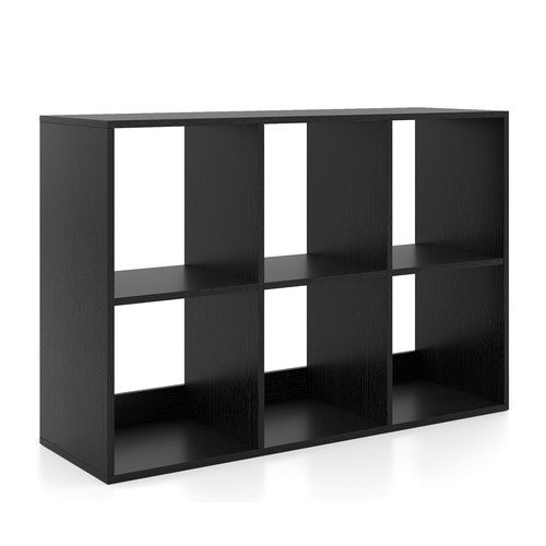 Cube bookshelf modern cubby - 6-cube,