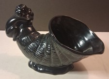 Vintage Black Ceramic