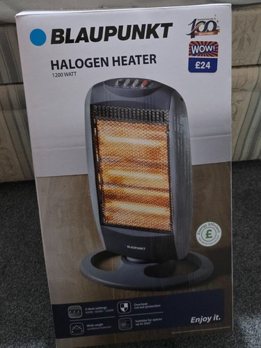 Blaupunkt halogen heater - , 1200w
