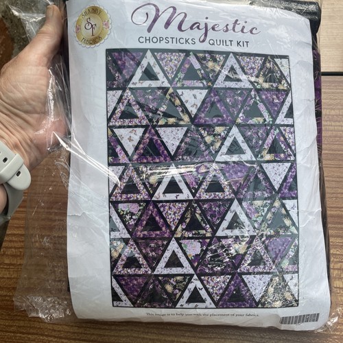 Chopsticks quilt kit majestic - kit,