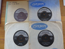 EDDIE COCHRAN ~ 4 x UK LONDON 7'' ~ JEANNIE JEANNIE, WEEKEND, EP.. - ROCK'N'ROLL