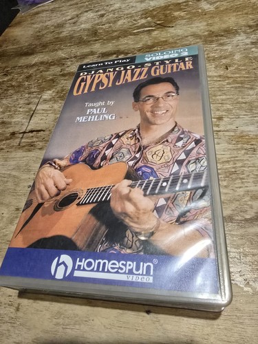 Gypsy jazz guitar vhs paul - jazz,