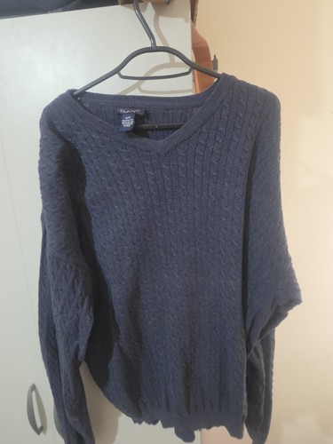 This gant navy - cable, knit